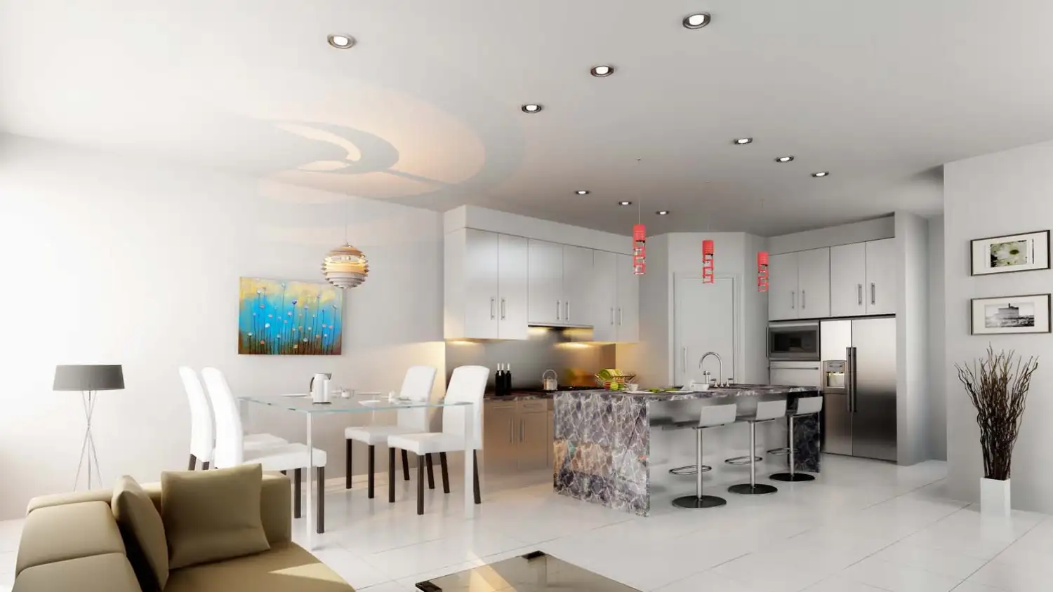 Interior Design Rendering Services