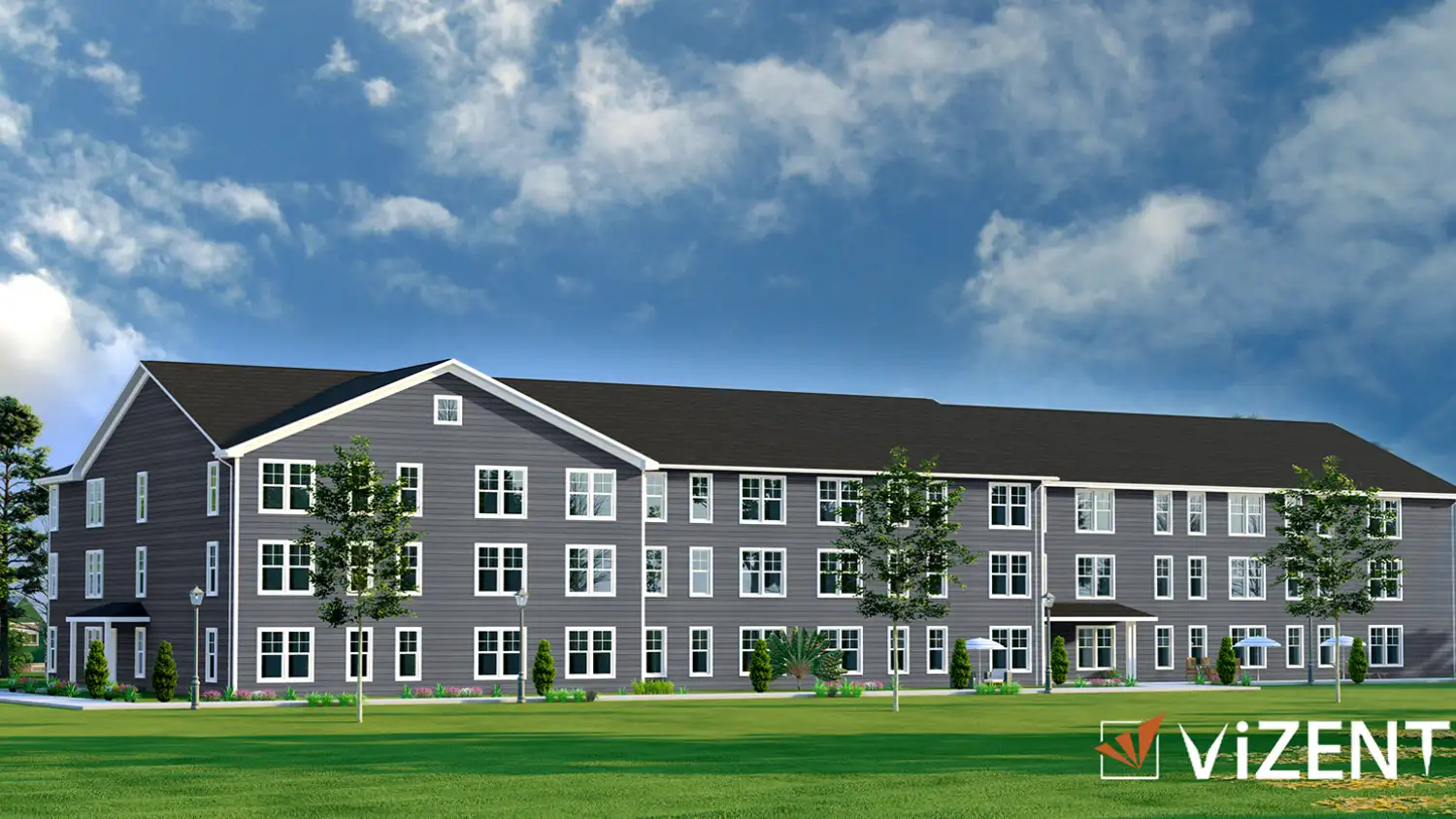 Exterior Design 3D Rendering